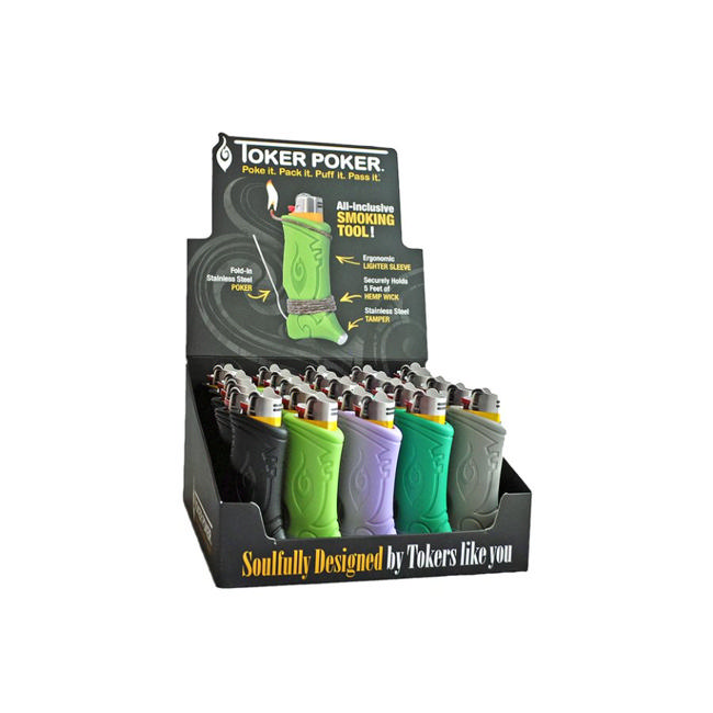 Lighters & Torches: Disposable lighters, butane torches and refined butane.