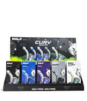 15CT Wulf Curv Glass Hand Pipe