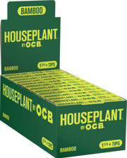 24CT HOUSEPLANT by Seth Rogen OCB Bamboo Rolling Papers