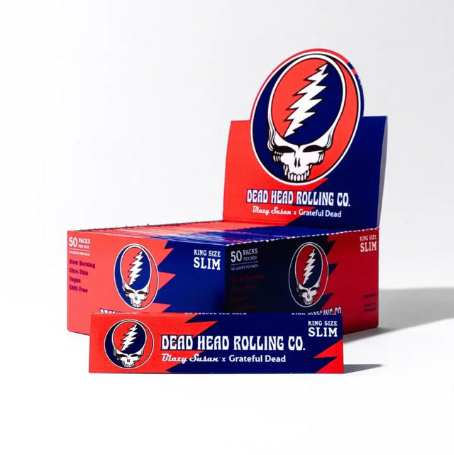 50CT Blazy Susan Rolling Papers King Size Slim