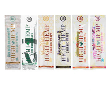 High Hemp Wraps | 25 x 2pk
