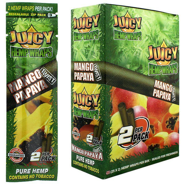 Juicy Hemp Wraps | 25 x 2pk